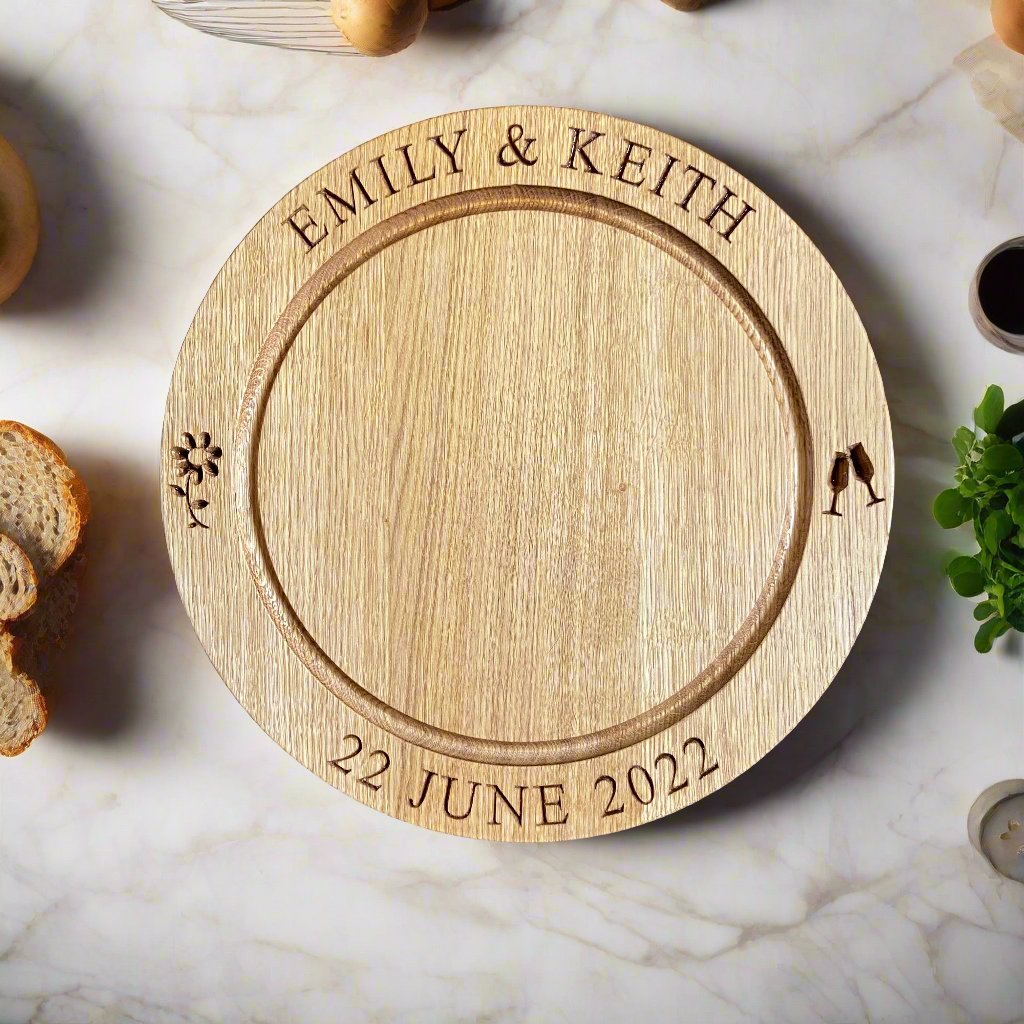 Personalised Oak Crayon Holder