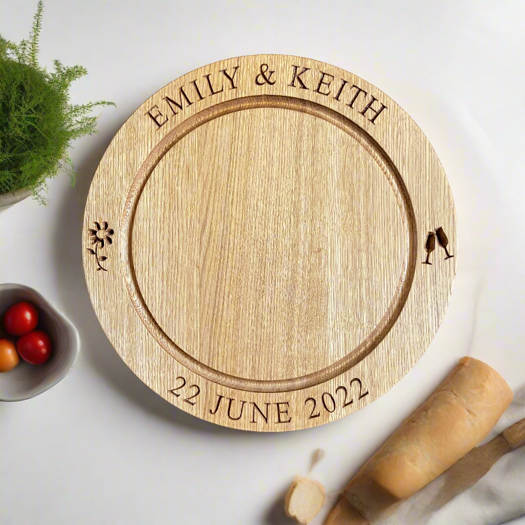 Personalised Oak Crayon Holder