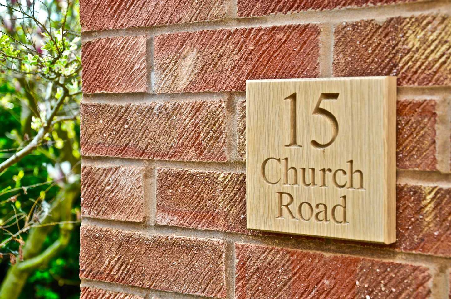 Oak House Sign