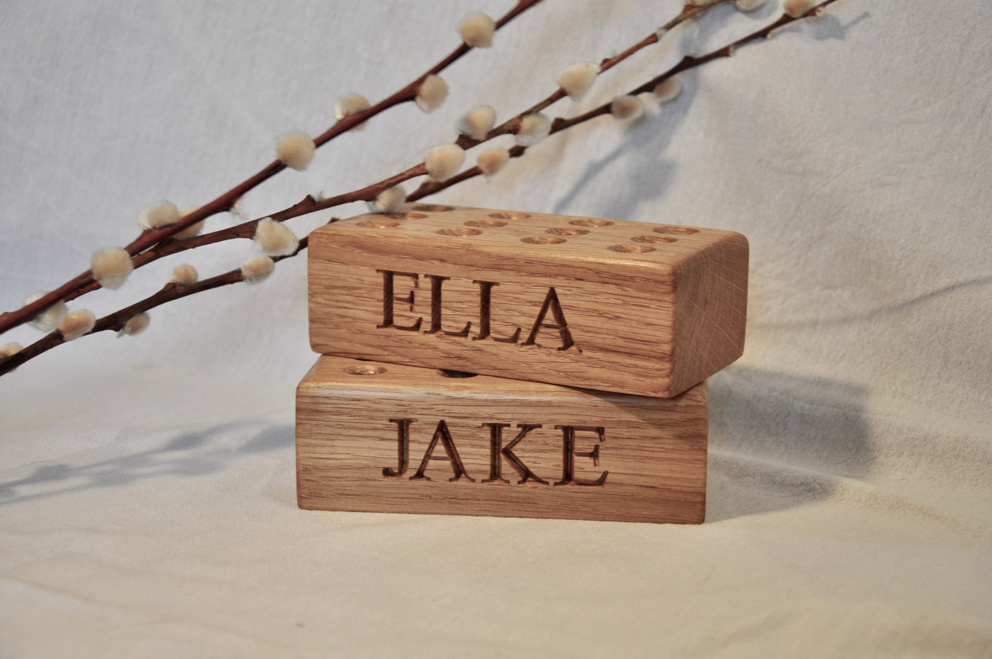 Oak Felt Tip Pens Holder with Crayola Washables Supertips