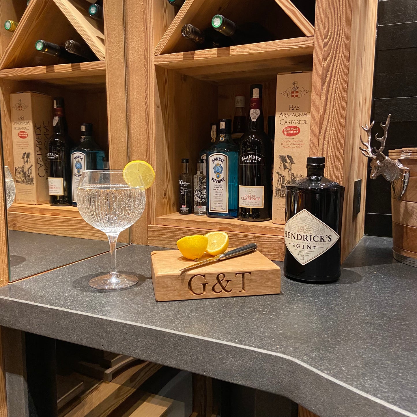 Oak G&T Board , Small Chopping Board
