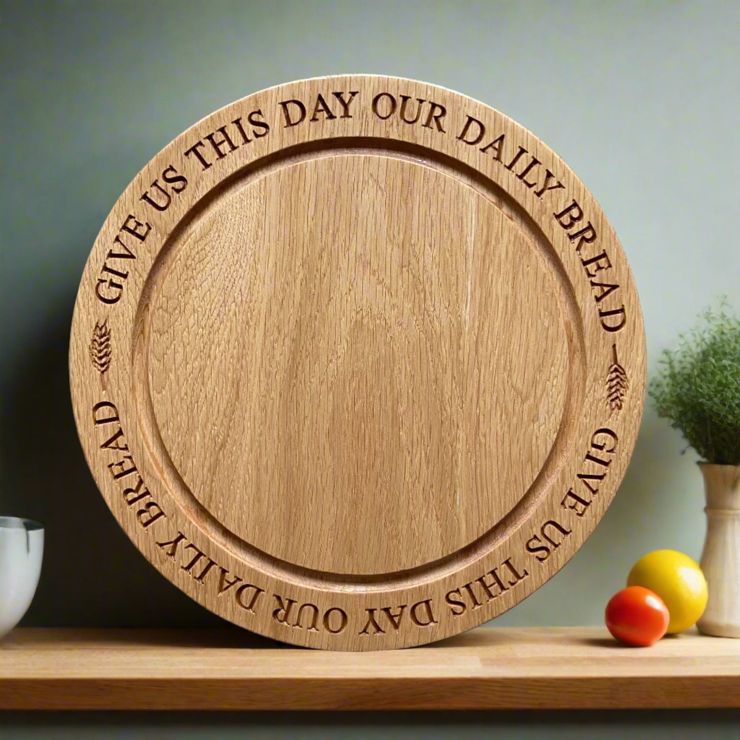 Personalised Oak Bread Board, Serving Board, Cutting Board