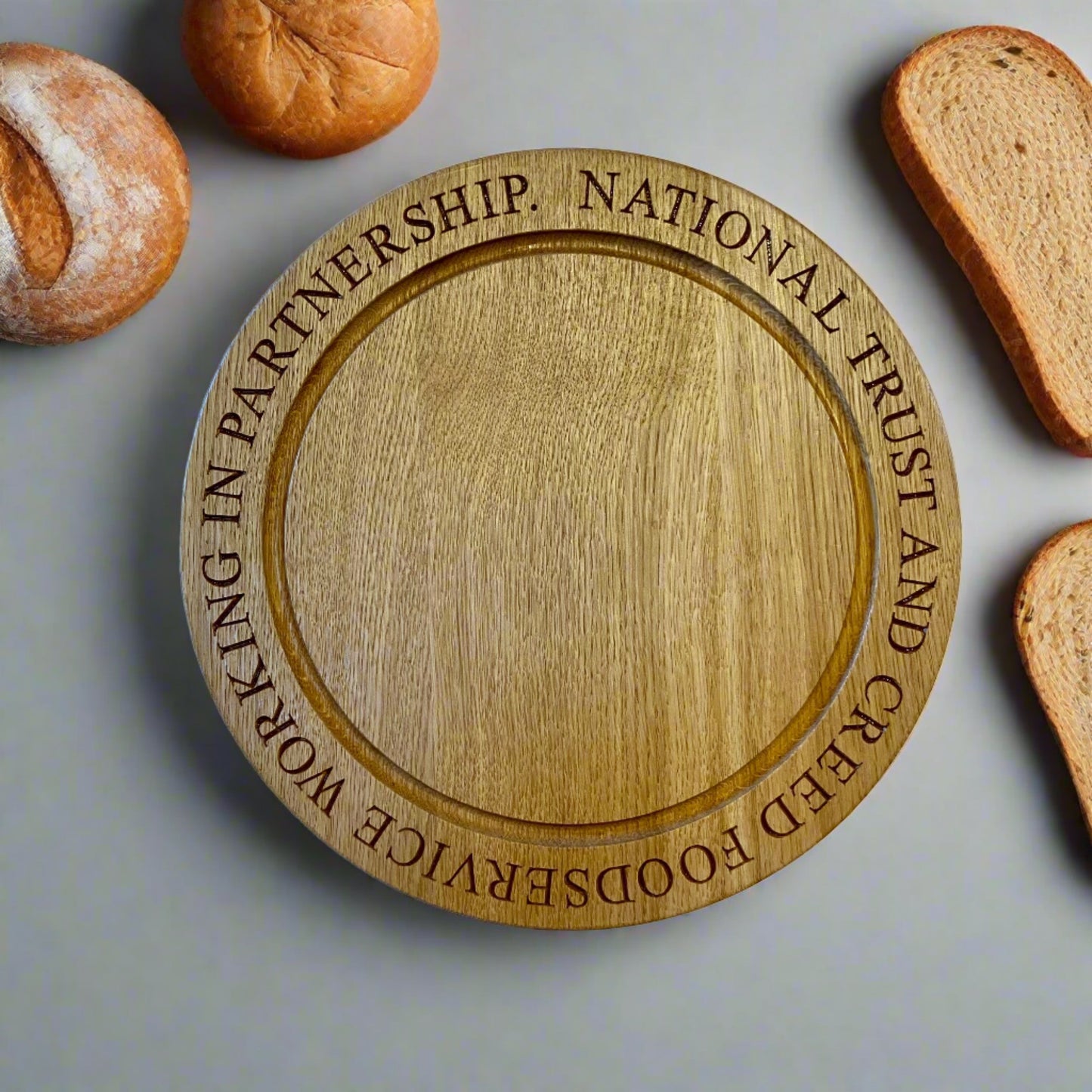 Personalised Oak Bread Board, Serving Board, Cutting Board