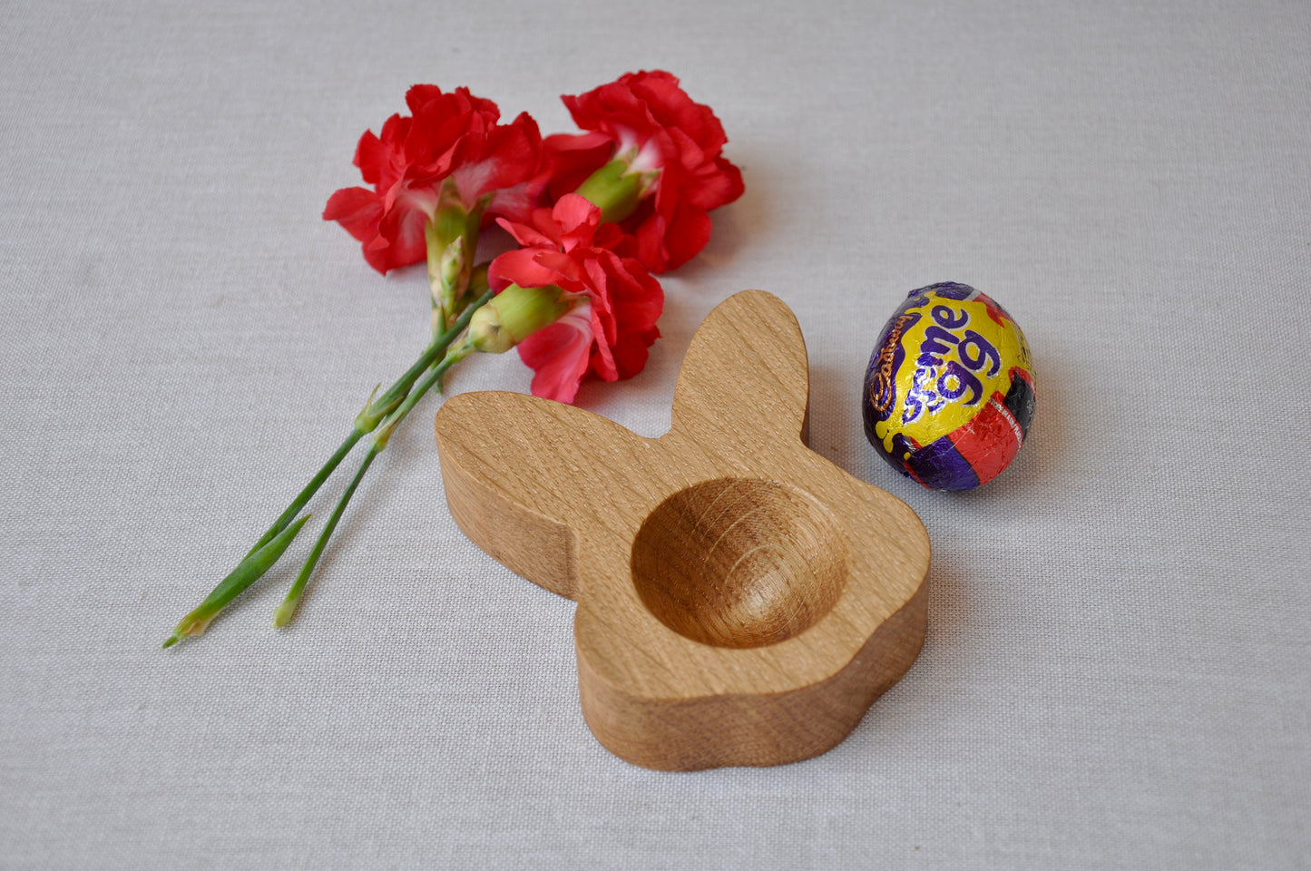 Oak Bunny Egg Cup | Childrens Gift