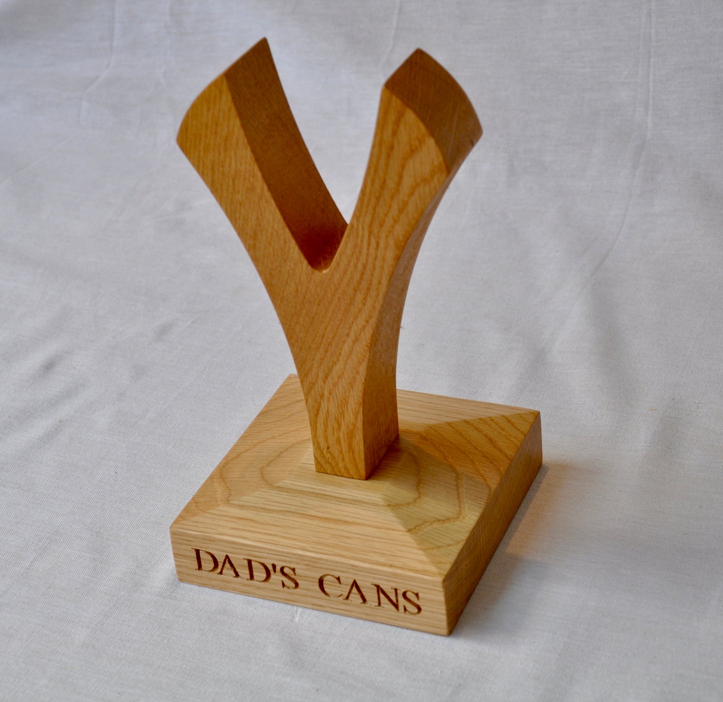 Oak Personalised Headphone Stand