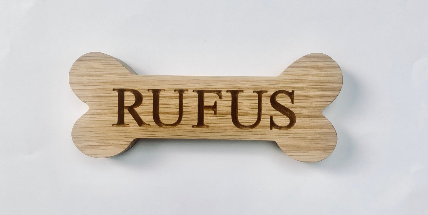 Personalised Dog Kennel Sign / Nameplate