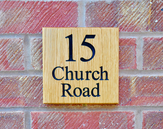 Oak House Sign
