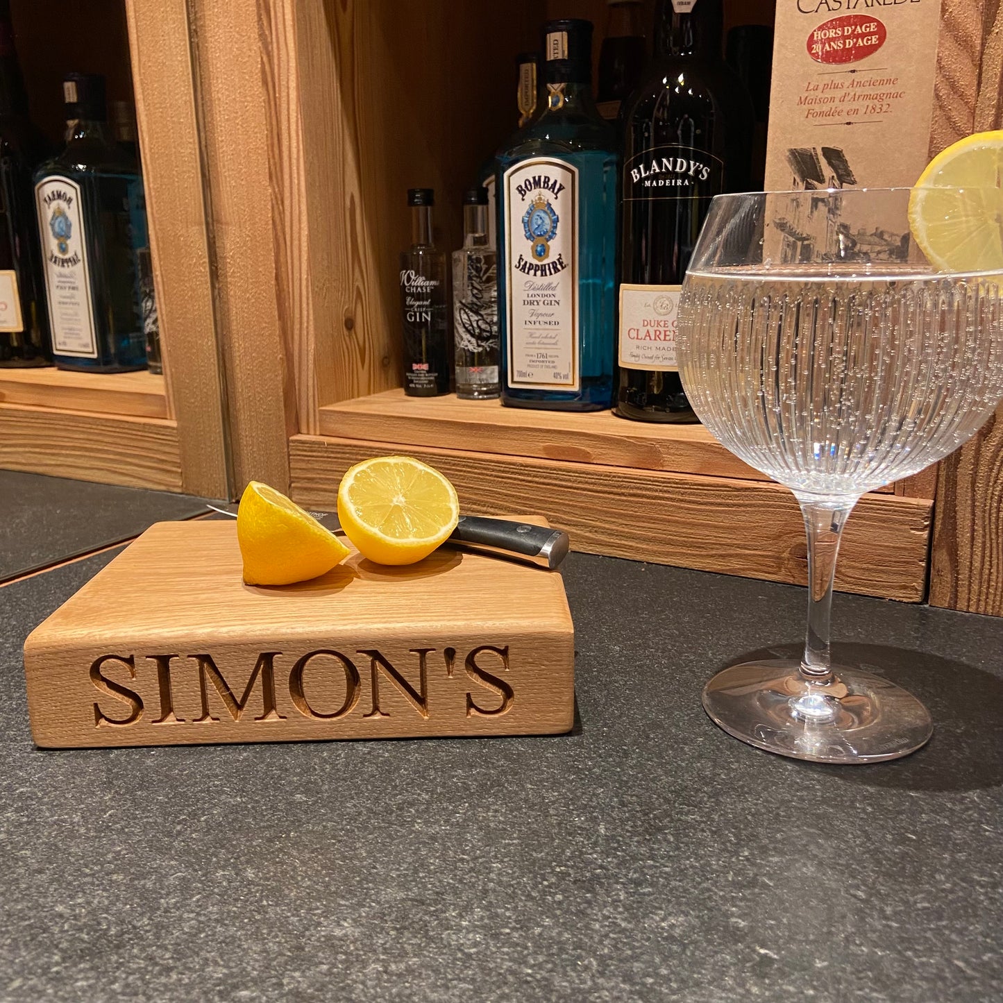 Oak G&T Board , Small Chopping Board